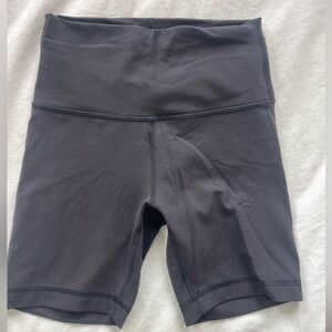 Lululemon Black Align Biker Shorts “6 inseam